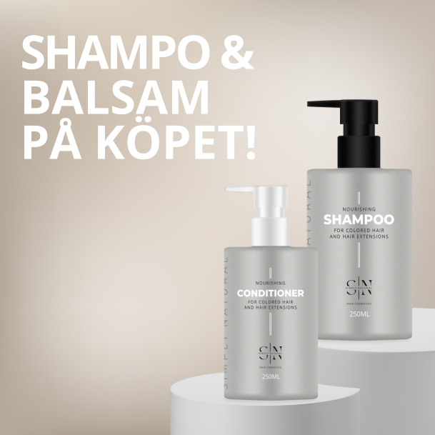 SIMPLY SHAMPOO & BALSAM PÅ KÖPET